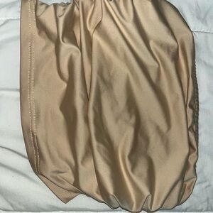 Cider Gold Satin Skirt